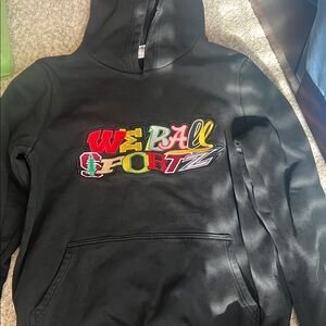 Black We Ball For It Hoodie